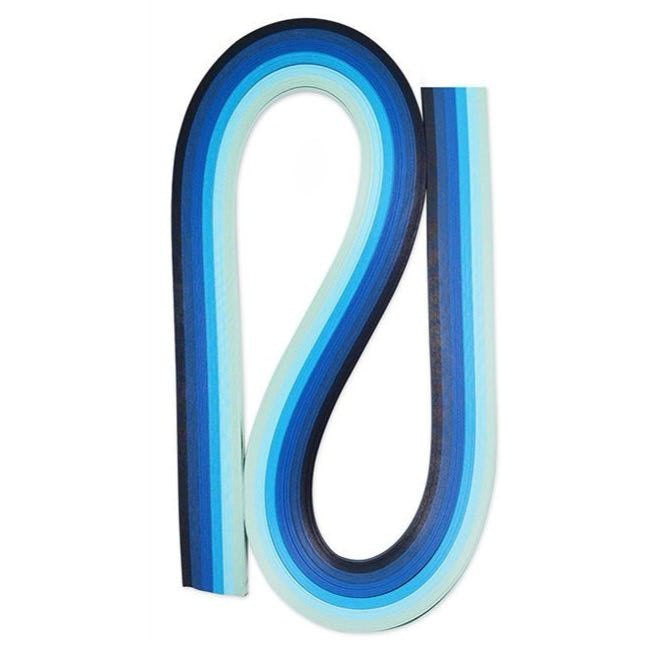 Assorted Rainbow Quilling Paper Strips | 3mm / 5mm / 10mm Width, 540mm Length, 120 Strips Set, DIY Paper Craft Strips for Quilling Art, Card Making
