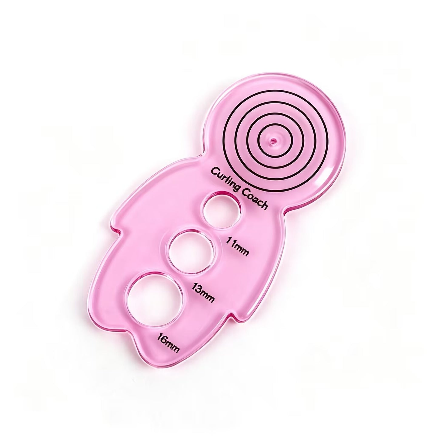 Quilling Curling Coach | Paper Quilling Rolling Template Tool, DIY Paper Craft Coil Sizer, Blue & Pink Optional